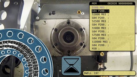 cnc machine fanuc stop warmup program|The Benefits of a Proper Spindle Warm.